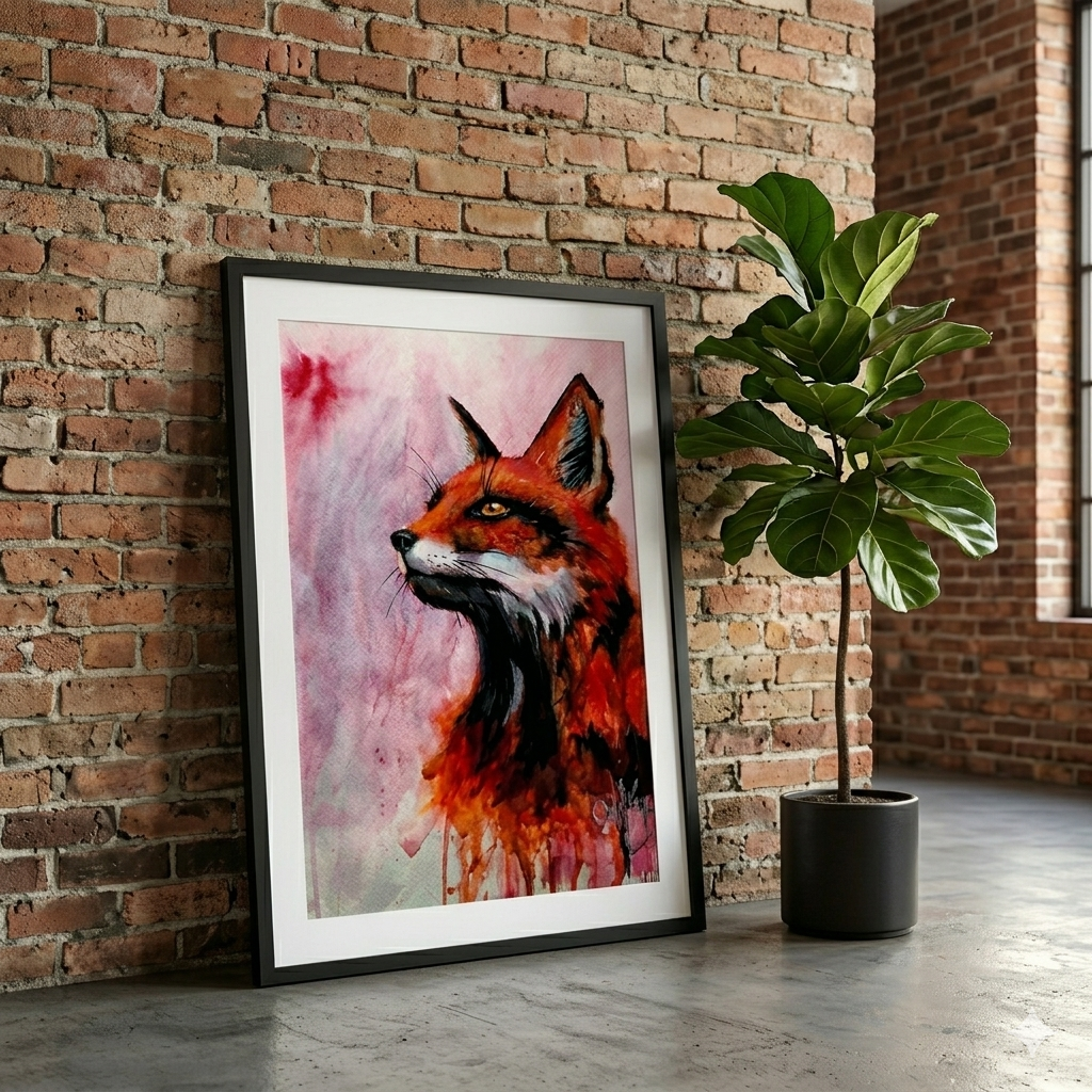 Original, Dark Fantasy, Fox and Folklore Art Prints | Unique Wall Decor