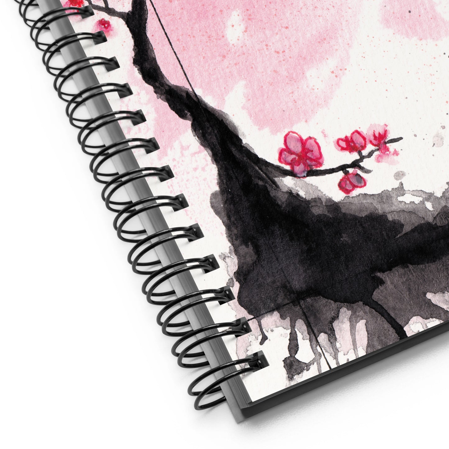 Cherry Spiral notebook